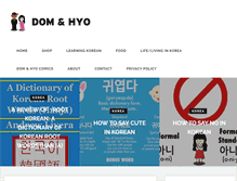 Tablet Screenshot of domandhyo.com